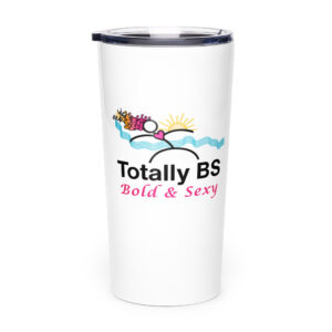 Tapered stainless steel tumbler
