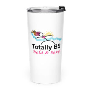 Tapered stainless steel tumbler